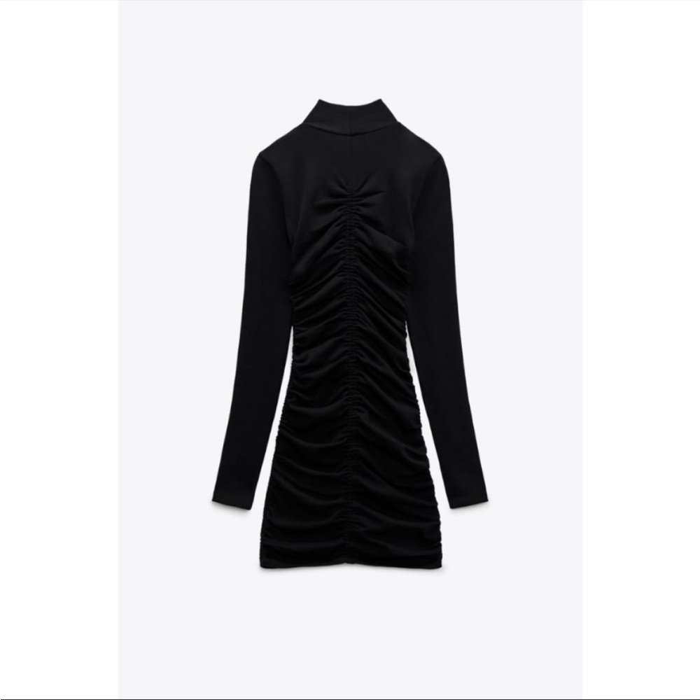 ZARA NWT RUCHED DRESS ๐ค - Picture 4 of 6